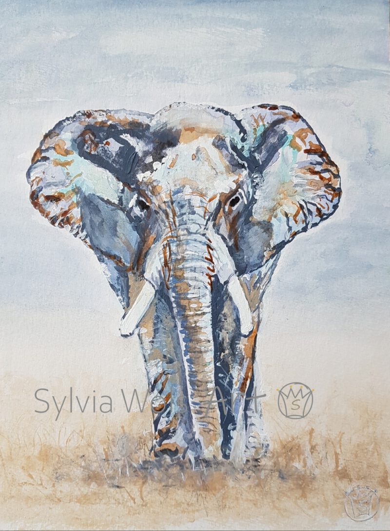 Aluprint "Elefant" Aquarell