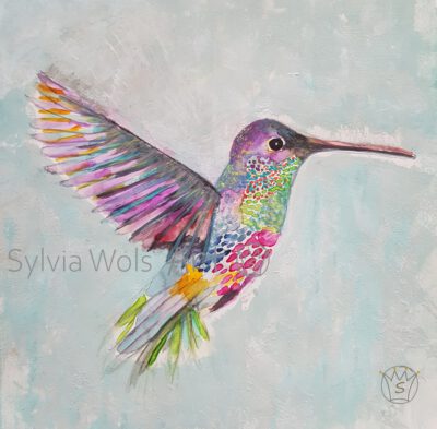 Hummingbird Watercolor