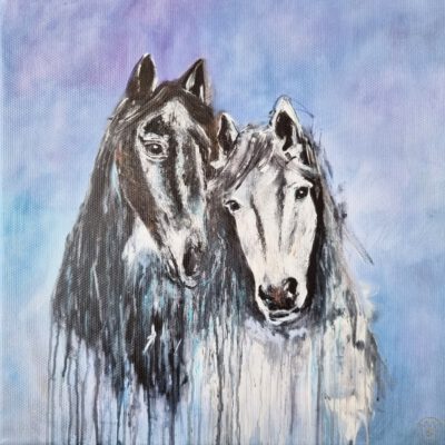 Print on Canvas "Horse Love I"